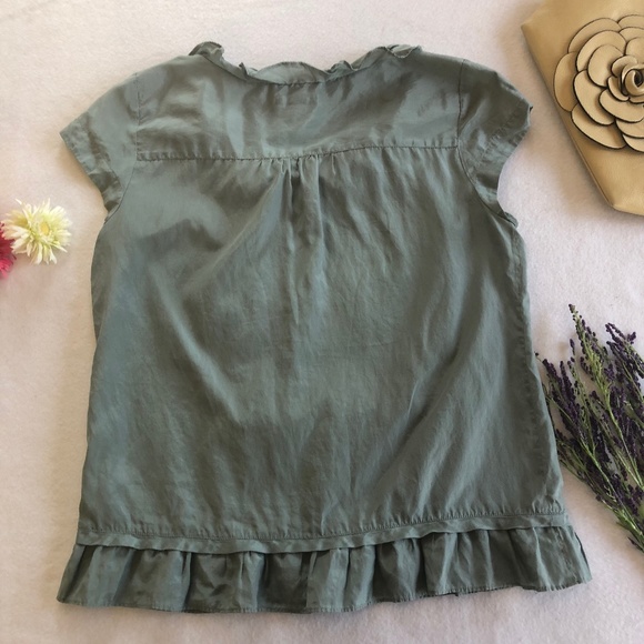 ✨J. Crew Ruffled Bib Top✨ - Picture 7 of 8